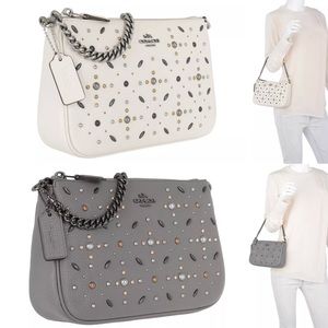 Coach 22 Prairie Nolita Rivets Wristlet Handbag